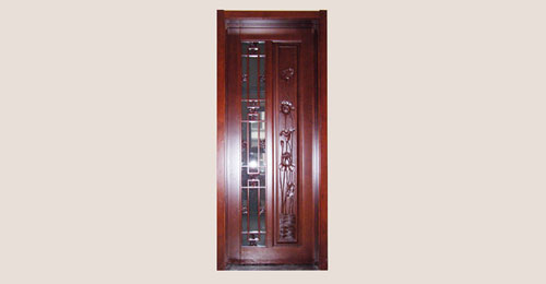 江汉石油管理局卧室门选红木门中式风格还是白色好