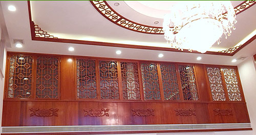江汉石油管理局中式仿古杂式门窗的多样展示形式