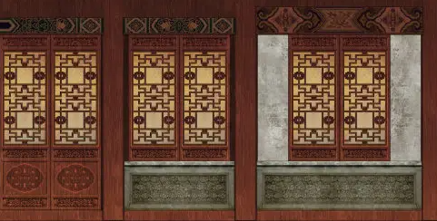 江汉石油管理局隔扇槛窗的基本构造和饰件