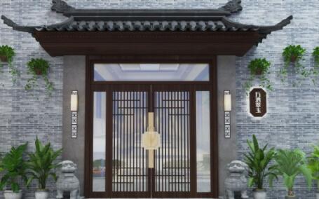 江汉石油管理局您是否了解不同形式的中式门头设计要点？
